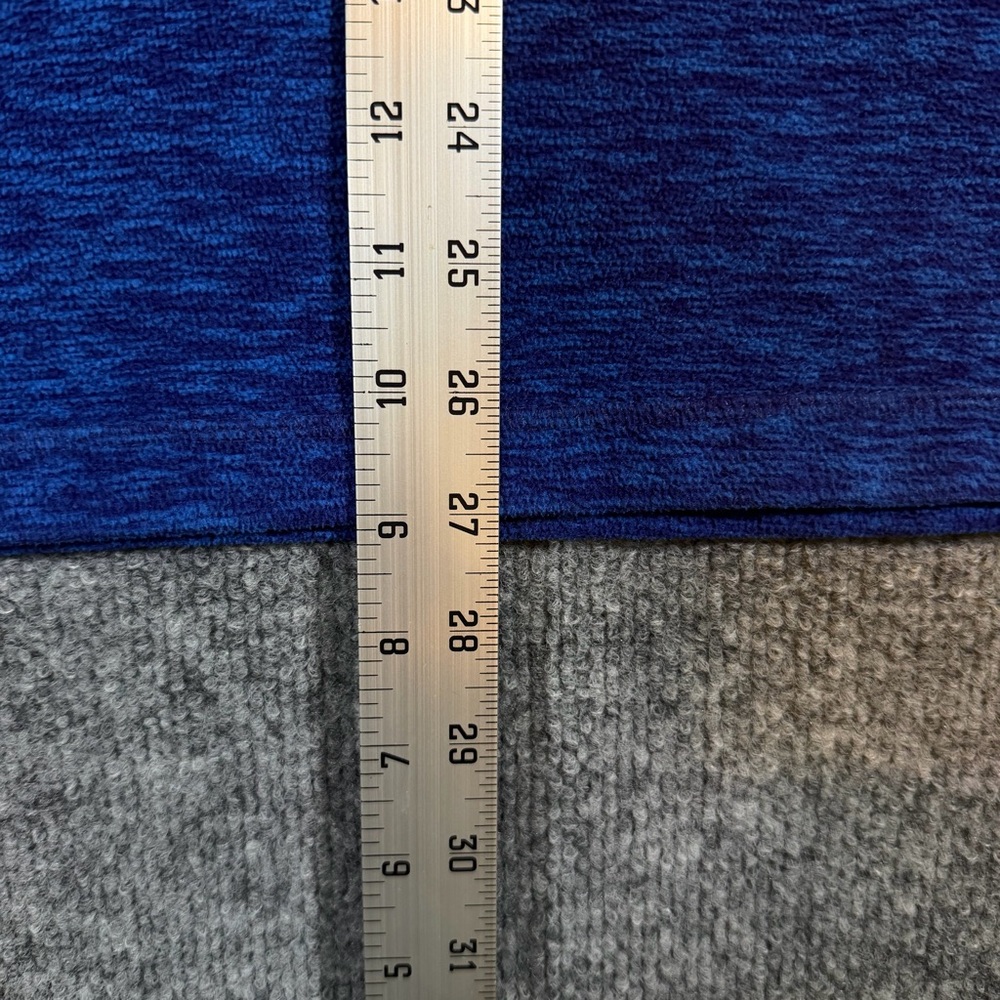 Eddie Bauer First Ascent Men's 1/2 Zip Lightweight Fleece Pullover L Blue - Picture 8 of 10